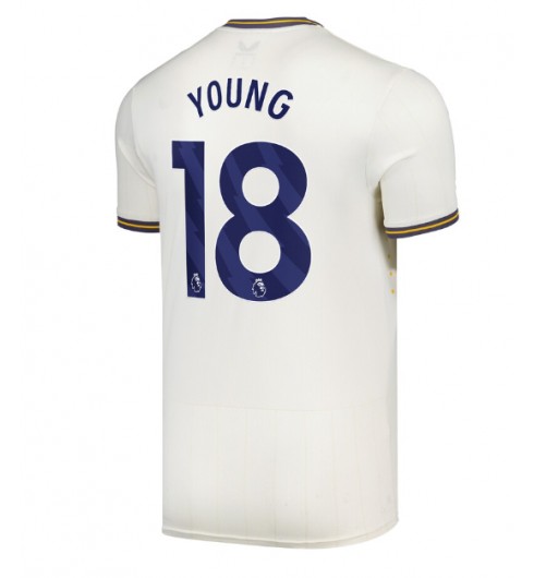 Fotbollströjor Billigt Herr Everton Tredjetröja 2024/25 Kortärmad Ashley Young 18