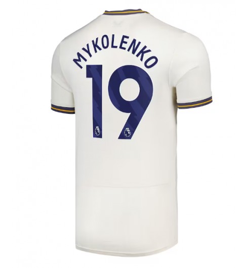 Fotbollströjor Billigt Herr Everton Tredjetröja 2024/25 Kortärmad Vitaliy Mykolenko 19
