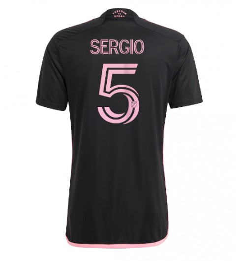 Billiga Fotbollströjor Herr Inter Miami Bortatröja 2024/25 Sergio Busquets 5