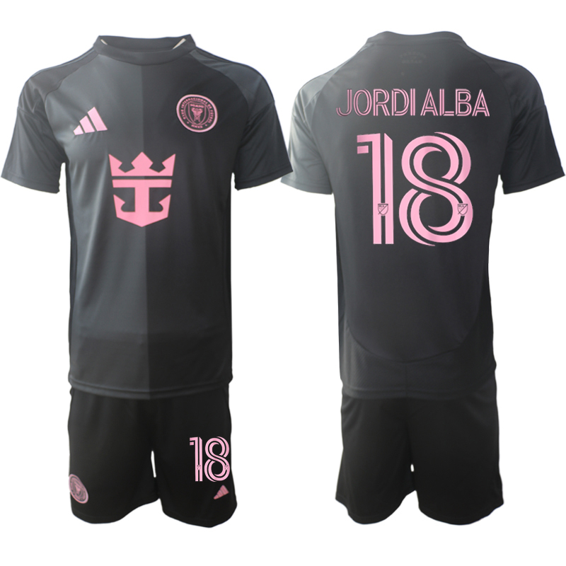 Köpa Fotbollströjor Billigt Herr Inter Miami CF Bortatröja 2025-26 Jordi Alba 18