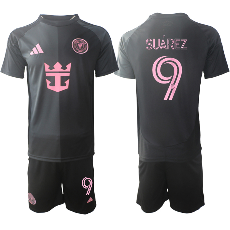 Köpa Fotbollströjor Billigt Herr Inter Miami CF Bortatröja 2025-26 Luis Suarez 9