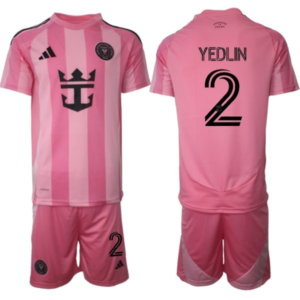 Billiga Fotbollströjor Herr Inter Miami CF Hemmatröja 2025/26 DeAndre Yedlin 2