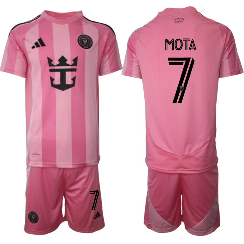 Billiga Fotbollströjor Herr Inter Miami CF Hemmatröja 2025/26 Jean Mota 7