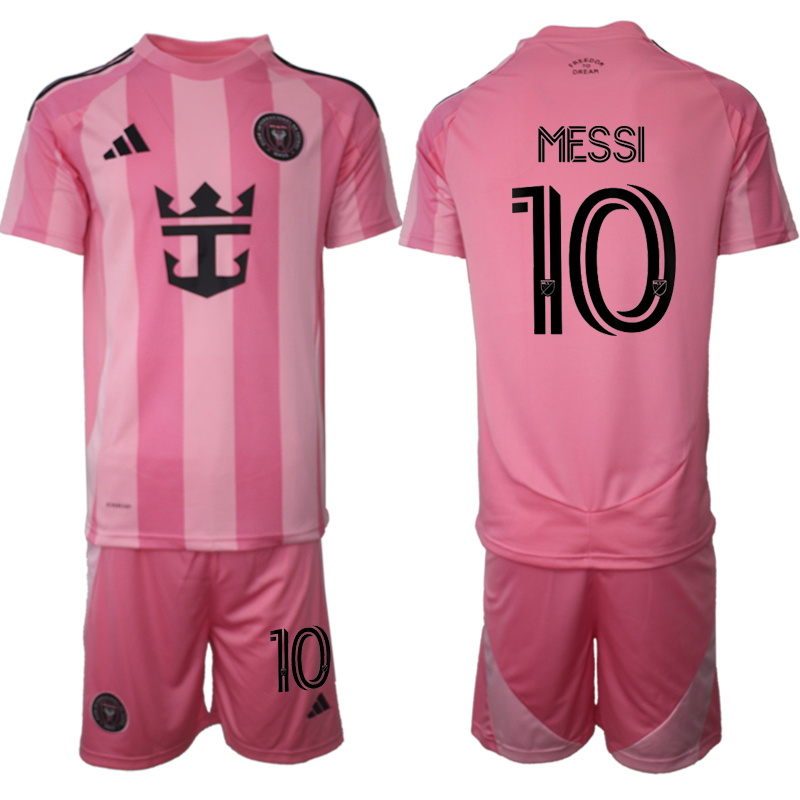 Billiga Fotbollströjor Herr Inter Miami CF Hemmatröja 2025/26 Lionel Messi 10