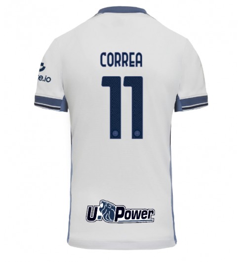 Billiga Fotbollströjor Herr Inter Milan Bortatröja 2024/25 Kortärmad Joaquin Correa 11