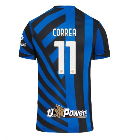 Fotbollströjor Billigt Herr Inter Milan Hemmatröja 2024/25 Joaquin Correa 11