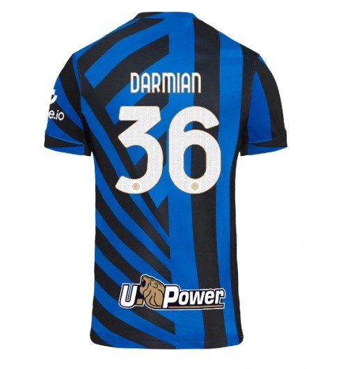 Fotbollströjor Billigt Inter Milan Hemmatröja 2024/25 Matteo Darmian 36