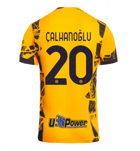 Köpa Herr Inter Milan Tredjetröja 2024/25 Fotbollströjor med tryck Hakan Calhanoglu 20