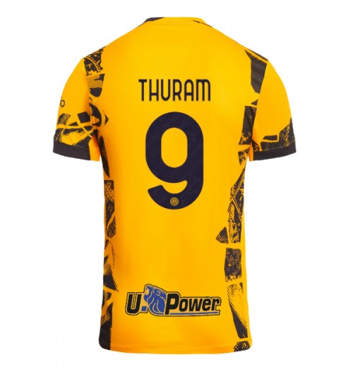 Köpa Herr Inter Milan Tredjetröja 2024/25 Fotbollströjor med tryck Marcus Thuram 9