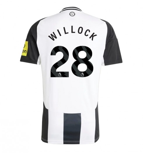 Köpa Herr Newcastle United Hemmatröja 2024/25 Fotbollströja med namn Joe Willock 28