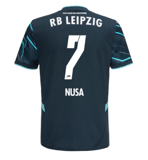 Billiga Fotbollströjor Herr RB Leipzig Tredjetröja 2024/25 Antonio Nusa 7