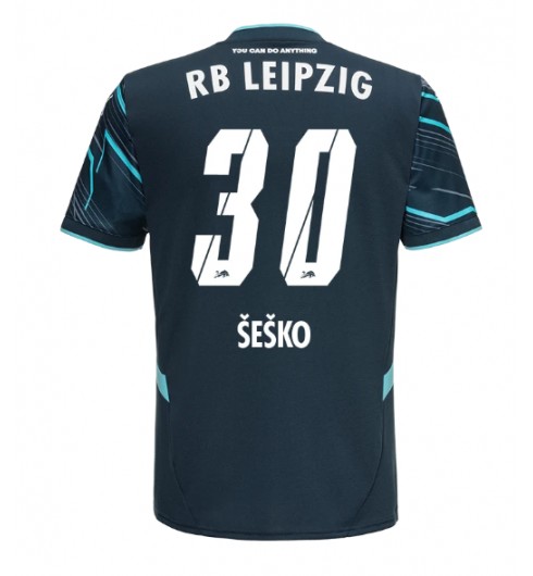 Billiga Fotbollströjor Herr RB Leipzig Tredjetröja 2024/25 Benjamin Šeško 30