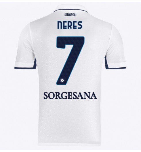 Köpa Fotbollströjor Billigt SSC Napoli Bortatröja 2024/25 David Neres 7