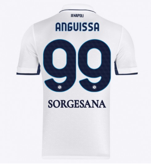 Köpa Fotbollströjor Billigt SSC Napoli Bortatröja 2024/25 Frank Anguissa 99