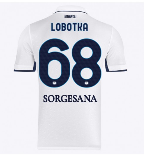 Köpa Fotbollströjor Billigt SSC Napoli Bortatröja 2024/25 Stanislav Lobotka 68