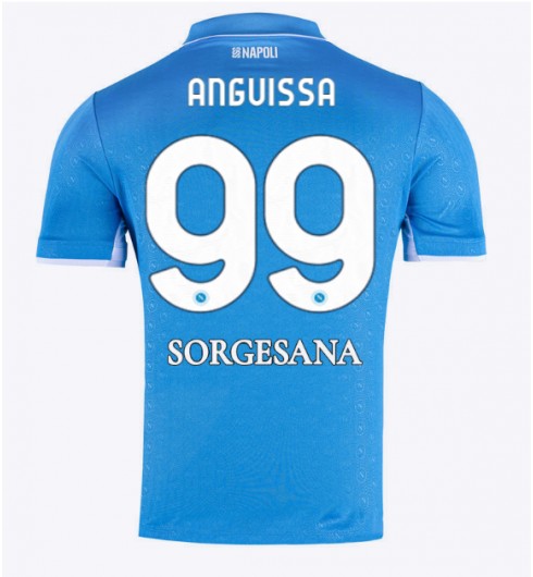 Köpa Fotbollströjor Billigt SSC Napoli Hemmatröja 2024/25 Frank Anguissa 99
