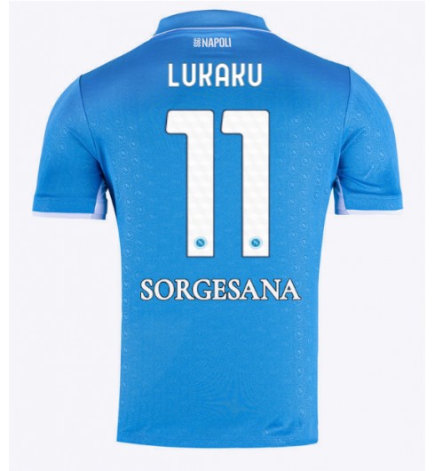 Köpa Fotbollströjor Billigt Herr SSC Napoli Hemmatröja 2024/25 Romelu Lukaku 11