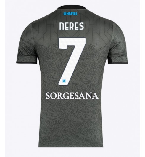 Köpa Fotbollströjor Billigt SSC Napoli Tredjetröja 2024/25 David Neres 7