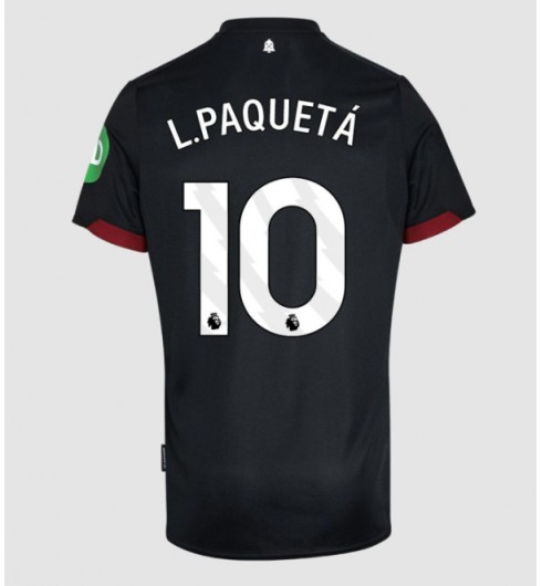 Billiga Fotbollströjor Herr West Ham United Bortatröja 2024/25 Lucas Paquetá 10