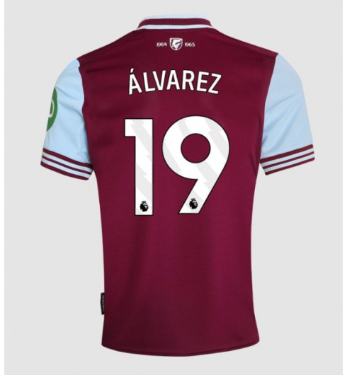 Billiga Fotbollströjor För Herr West Ham United Hemmatröja 2024/25 Edson Alvarez 19