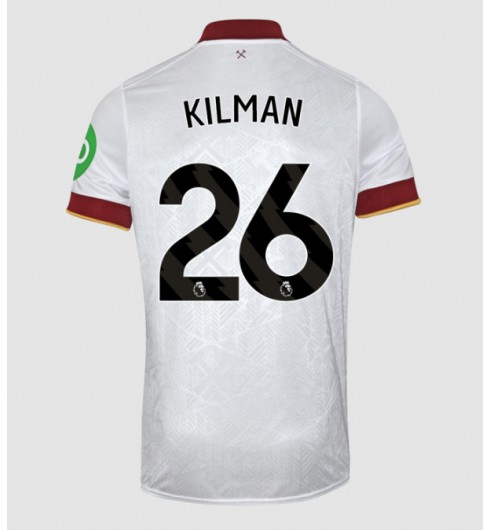 Billiga Fotbollströjor För Herr West Ham United Tredjetröja 2024/25 Max Kilman 26