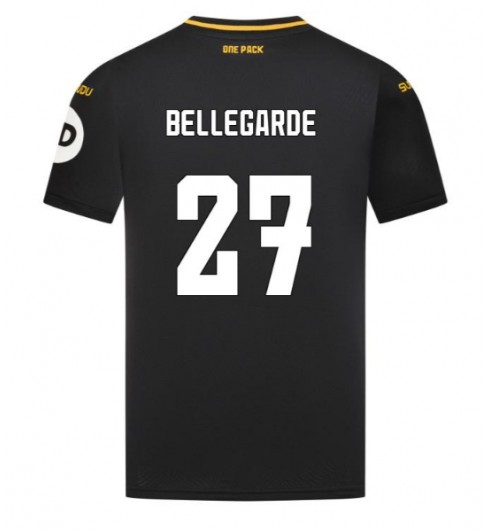 Köpa Billiga Fotbollströjor Herr Wolves FC Bortatröja 2024/25 Jean-Ricner Bellegarde 27