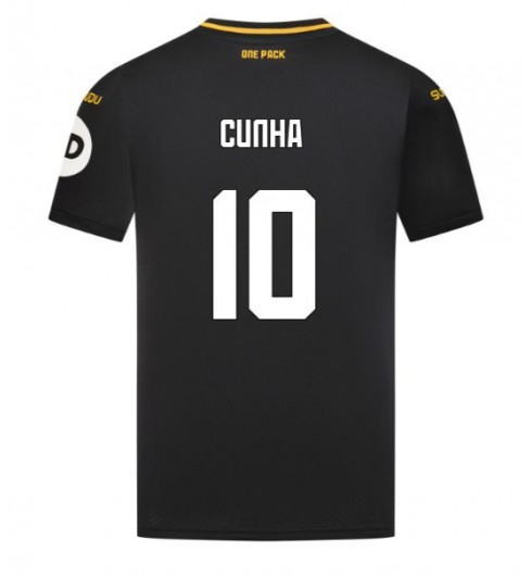 Köpa Billiga Fotbollströjor Herr Wolves FC Bortatröja 2024/25 Matheus Cunha 10