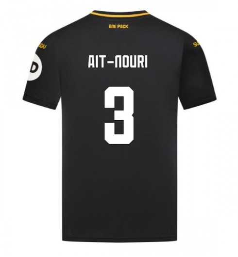 Köpa Billiga Fotbollströjor Herr Wolves FC Bortatröja 2024/25 Rayan Ait-Nouri 3