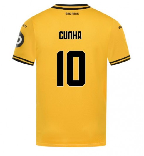 Billiga Fotbollströjor Herr Wolves FC Hemmatröja 2024/25 Matheus Cunha 10