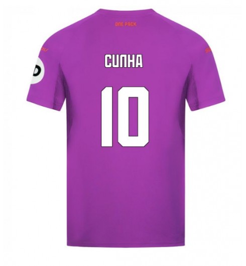 Billiga Herr Wolves FC Tredjetröja 2024/25 Fotbollströja med namn Matheus Cunha 10