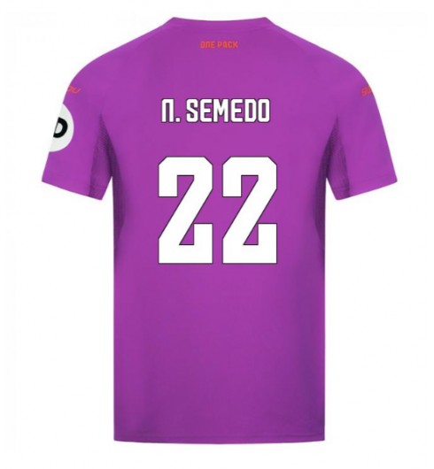Billiga Herr Wolves FC Tredjetröja 2024/25 Fotbollströja med namn Nelson Semedo 22