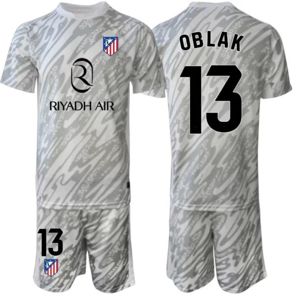 Atlético Madrid Målvak 2024-25 Fotbollskläder För Barn Jan Oblak 13