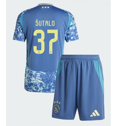 Fotbollströjor Barn Billiga AFC Ajax Bortatröja 2024/25 Josip Šutalo 37