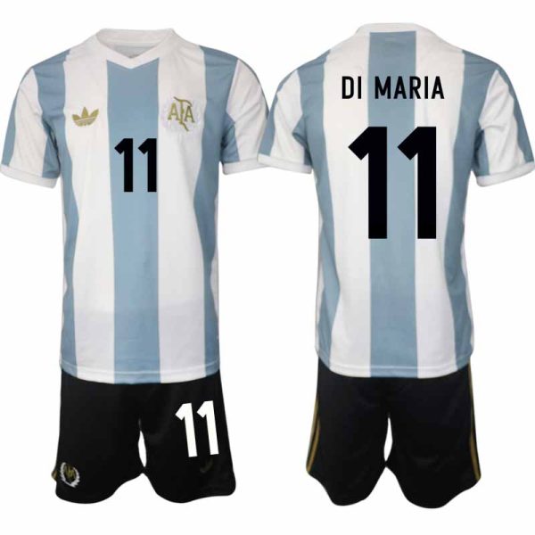 Köp Herr Argentina Specialutgåva 50-årsjubileum Matchtröja Fotbollsset Angel Di Maria 11