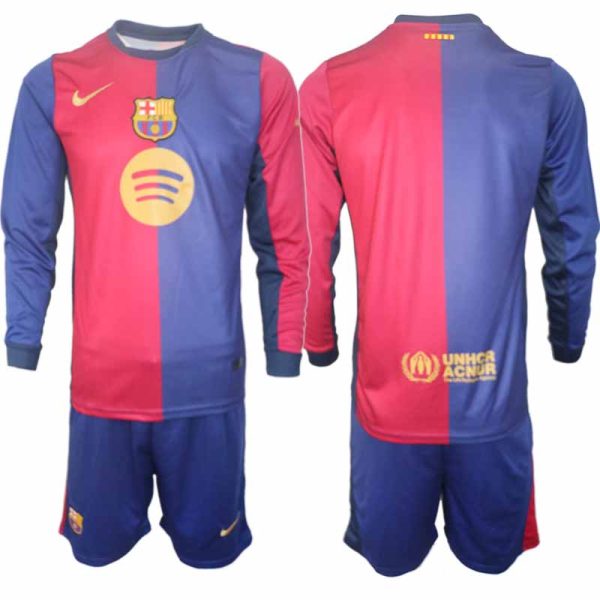 Köpa Fotbollströjor Herr FC Barcelona Hemmatröja 2024/25 eget tryck