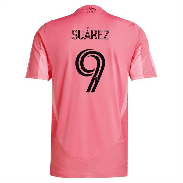 Herr Inter Miami CF Hemmatröja 2025/26 Matchställ Fotboll Luis Suárez 9
