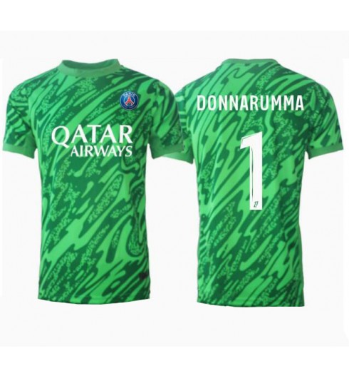Fotbollskläder Herr Paris Saint-Germain Målvakt Hemmatröja 2024/25 Kortärmad Gianluigi Donnarumma 1