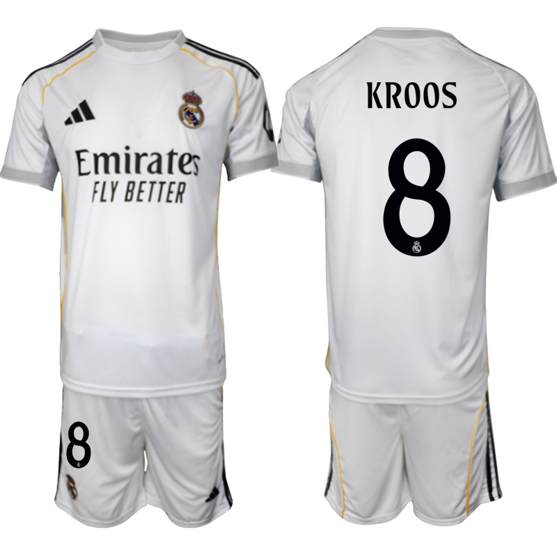 köpa Fotbollströjor Herr Real Madrid Hemmatröja 2025/26 Toni Kroos 8