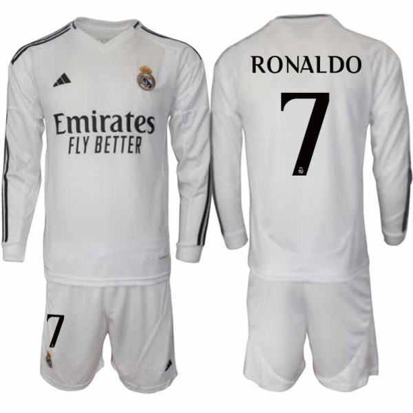 Billiga Fotbollströjor Herr Real Madrid Hemmatröja 2024/25 Fotbollsställ Cristiano Ronaldo 7