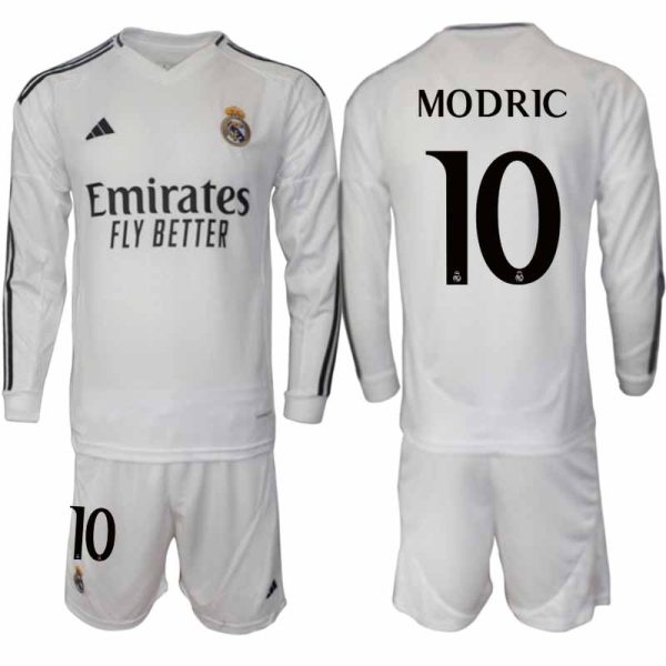 Billiga Fotbollströjor Herr Real Madrid Hemmatröja 2024/25 Fotbollsställ Luka Modric 10