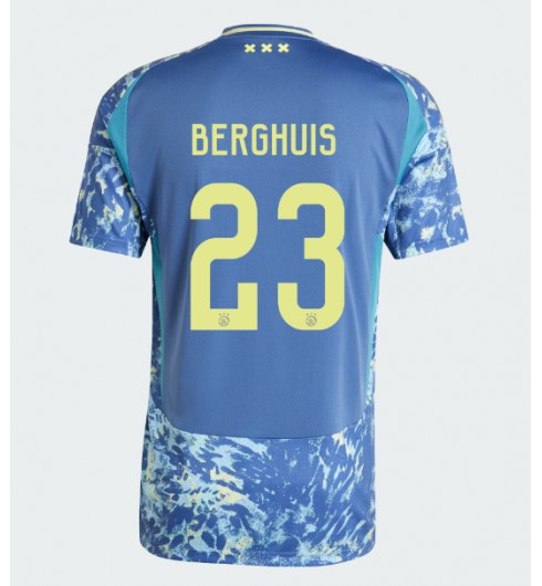 Köpa Fotbollströjor Billigt AFC Ajax Bortatröja 2024/25 Kortärmad Steven Berghuis 23
