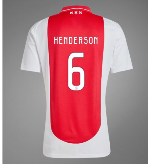 Köpa Billiga Fotbollströjor AFC Ajax Hemmatröja 2024/25 Kortärmad Jordan Henderson 6