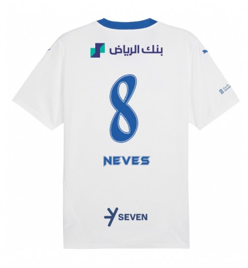 Köpa Billiga Fotbollströjor Al Hilal SFC Bortatröja 2024/25 Kortärmad Ruben Neves 8