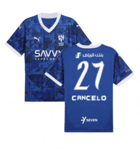 Billiga Fotbollströjor Herr Al Hilal SFC Hemmatröja 2024/25 Kortärmad Joao Cancelo 27