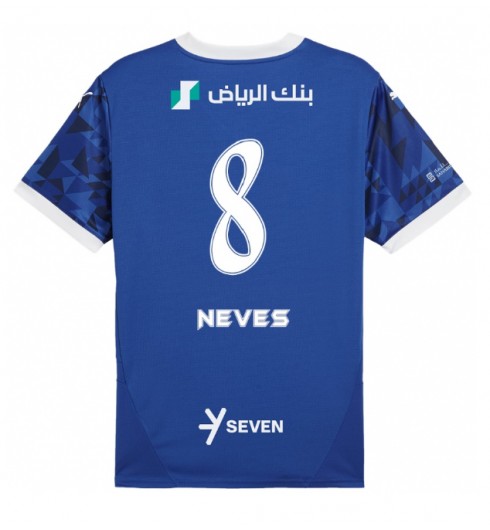 Billiga Fotbollströjor Herr Al Hilal SFC Hemmatröja 2024/25 Kortärmad Ruben Neves 8
