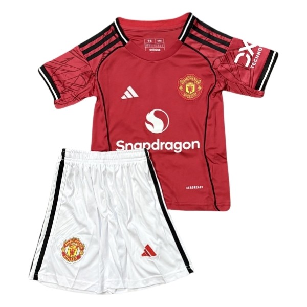 Fotbollskläder För Barn Manchester United Hemmatröja 2025/26 Fotbollsset