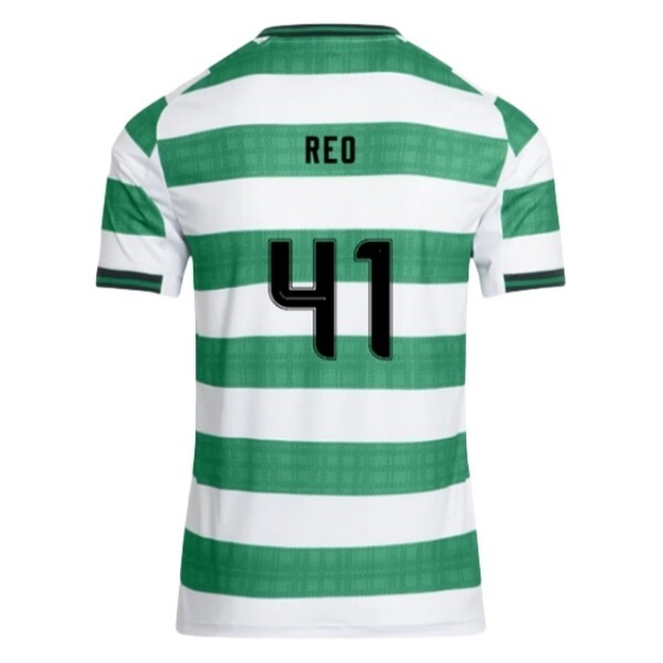 Fotbollskläder Herr Celtic FC Hemmatröja 2025/26 Kortärmad Reo Hatate 41
