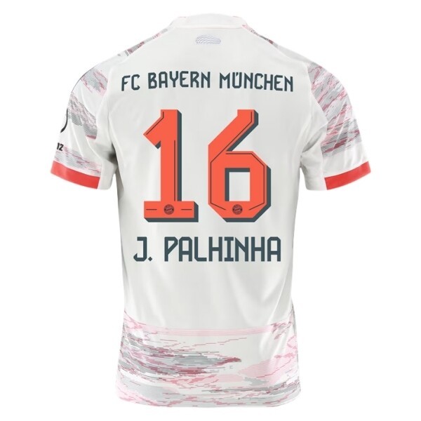 Billiga Fotbollströjor Herr FC Bayern München Bortatröja 2025/26 João Palhinha 16