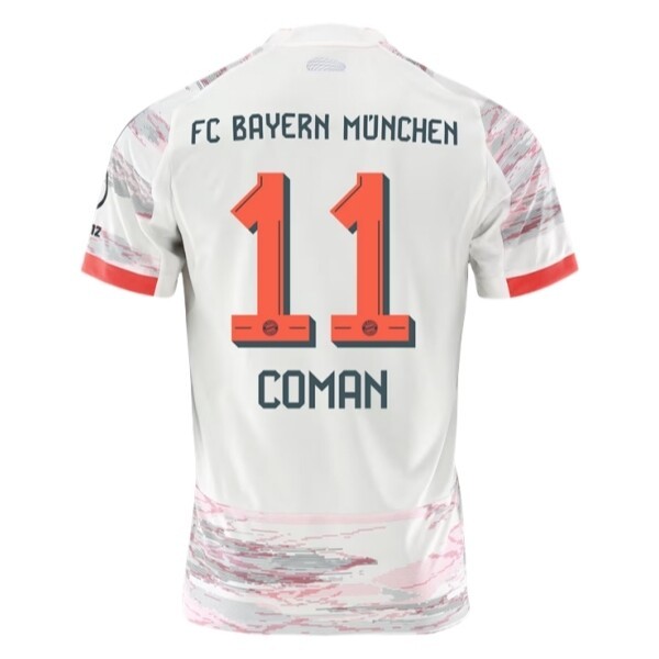 Köpa Fotbollströjor Herr FC Bayern München Bortatröja 2025/26 Kingsley Coman 11