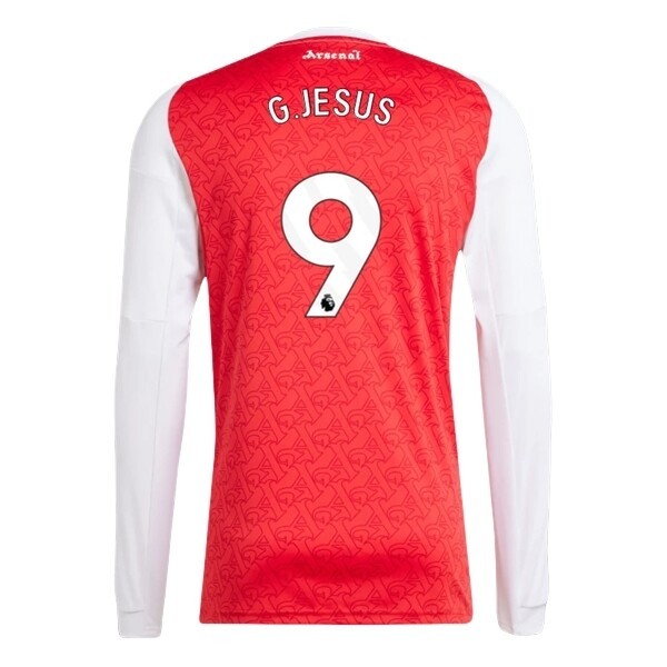 Fotbollströjor Billigt Herr Arsenal Hemmatröja 2025/26 Långärmad Gabriel Jesus 9